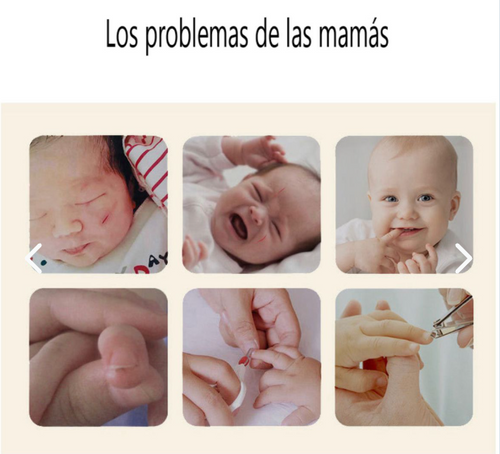 Corta Uñas Lima Eléctrica Para Bebes