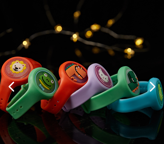 PACK 3 PULSERAS REPELENTES CON LUZ