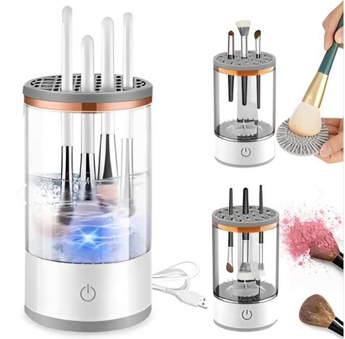 LAVADORA DE BROCHA DE MAQUILLAJE